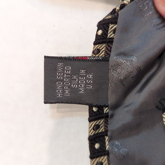 Robert Talbot Best in Class Parisian Hand Sewn Men's Brown Imported Silk Tie - Picture 6 of 7